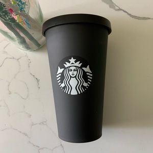 STARBUCKS MATTE BLACK CUP